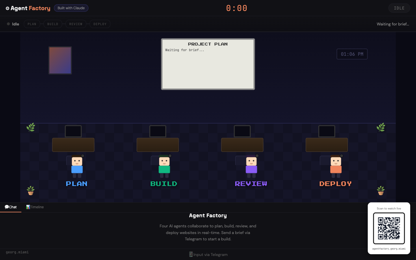 Agent Factory — AI Website Builder
