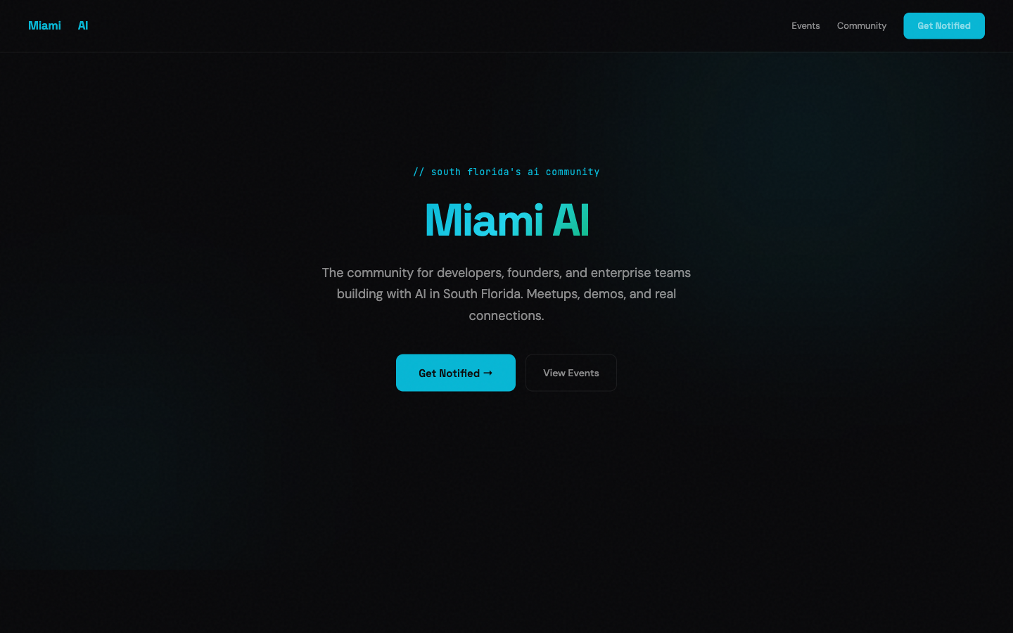 Miami AI Community